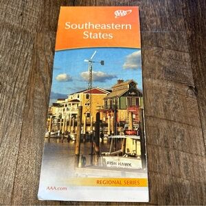 AAA Southeastern States Regional Series Map